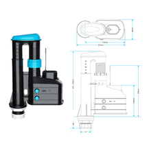 Viva Skylo Dual Flush Height Adjustable Syphon AS01