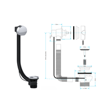 Viva Pop-Up Combination Bath Waste CWB03