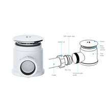 Viva 1½" Shower Trap (50mm Tray) WTSH40