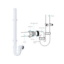 Viva 1½" Standpipe Trap WTWM01