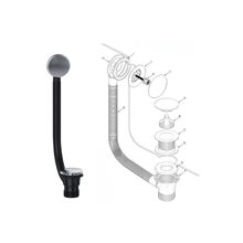 Viva Clicker Combination Bath Waste CWB02
