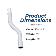 Viva 1½" Flexible Connector - Compression x Plain Spigot WFLEX02