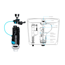 Viva Skylo Button & Handle Dual Flush Valve SKY030