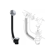 Viva Pop-Up Combination Bath Waste CWB03