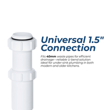 Viva 1½" Telescopic 'P' Trap WTTP40