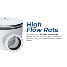 Viva 1½" Shower Trap (90mm Tray) WTSH90