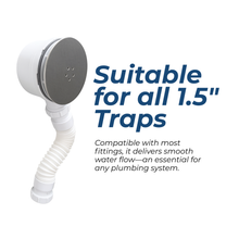 Viva 1½" Flexible Fitting - Compression x Plain Spigot WFLEX04