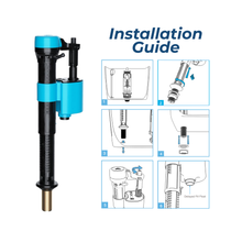 Viva Skylo Bottom Entry Fill Valve (½" UK) Brass Thread PP0020/B