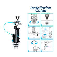 Viva Skylo Button & Handle Dual Flush Valve SKY030