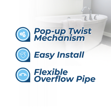 Viva Pop-Up Combination Bath Waste CWB03