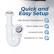 Viva 1¼" Telescopic 'P' Trap WTTP32