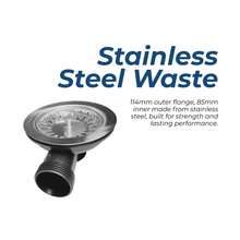 Viva Basket Strainer Waste (Round Overflow) PP0010