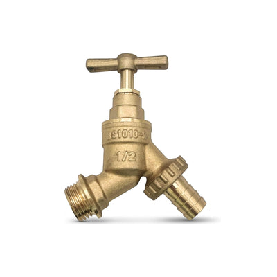 Hulthor brass outside tap 1/2 inch BSP garden tap