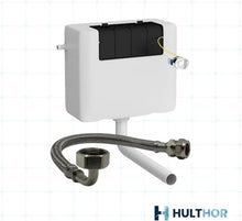 Concealed Cistern Dual Flush 3/6L, Back to Wall Toilet Cistern - Hulthor