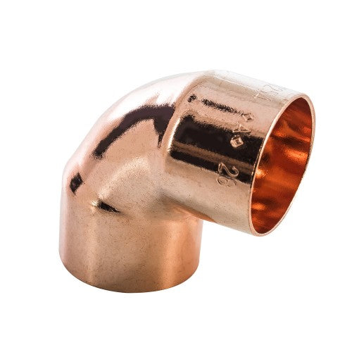 22mm End Feed 90 Degree Elbow