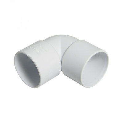 32mm Solvent Waste 90° Bend - White