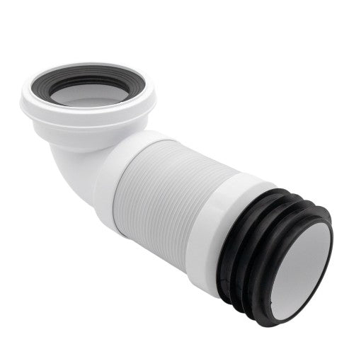 Flexible Bent WC Pan Connector 300-750mm