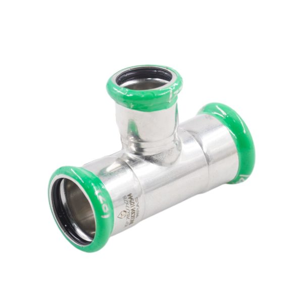 Pressfit Water 22mm x 15mm x 22mm (B) Reducing Tee - Bastion pressfit product image