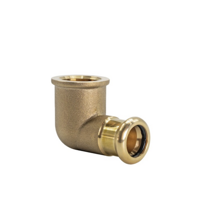 Pressfit Water 15mm x 1/2" Female Iron Elbow - Bastion pressfit product image