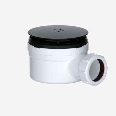 Viva 1½" Black Shower Trap (90mm Tray) WTSH90/B