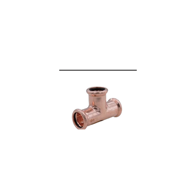 Pressfit Water 22mm Equal Tee - product image
